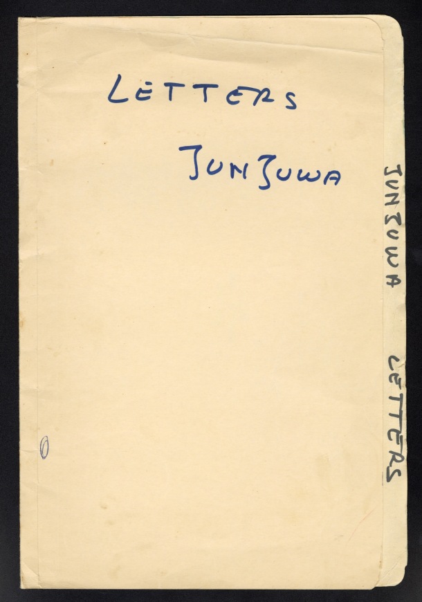 Letters Junjuwa / Letters Junjuwa /  /  Australia/ Australie