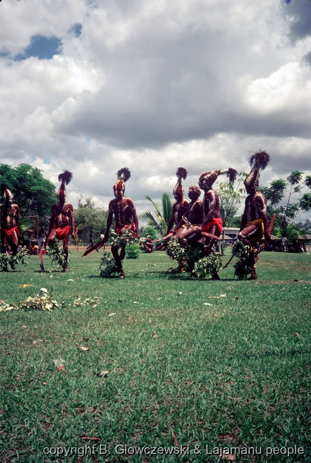 Selection of Photos from Lajamanu 1984 : exhibition, Musée des Confluences, Lyon, France, 2009  / NAIDOC: National Aboriginal Day / Barbara Glowczewski / Katherine, Northern Territory, Australia