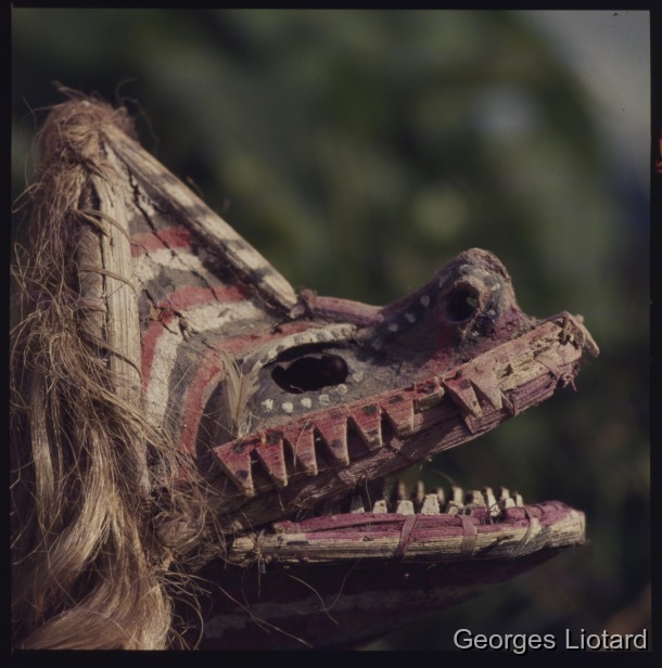 Ile d'Ambrym / Variante de masque Rom / Georges Liotard / Ile Ambrym, Vanuatu