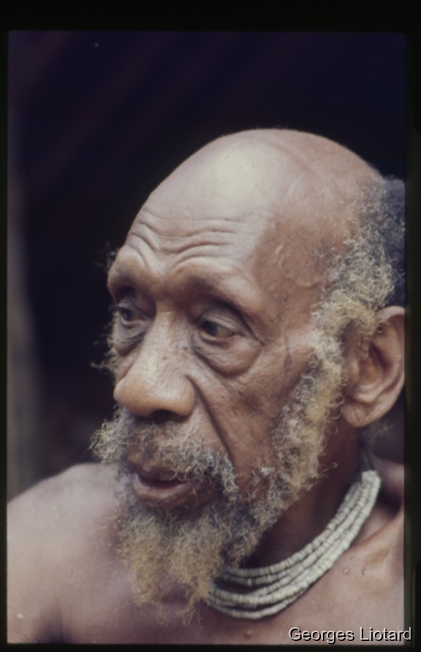 Ilôt  MALO / Portraits du vieux BANI-OURY / Georges Liotard / Villages d'Abunaress et de Narombe - Ile Malo - Vanuatu