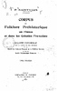 Corpus du folklore préhistorique en France et dans les colonies françaises, par Pierre Saintyves