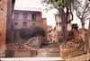 Montée vers Swayambhunath. 