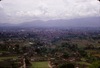 Vue de Kathmandu depuis la colline de Swayambhunath.