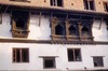 Maison newar dans le vieux Kathmandu. 