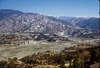 Changu Narayan : vue des environs. 