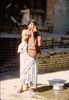 Femme à la toilette.