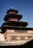 Palais royal de Patan : temple de Taleju depuis la cour principale (Mul chok). 