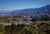 Vue de Pharping depuis la montée sur la colline d'Asura. 