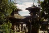 Temple de Narayan et, au premier-plan, temple de Lakshmi Narayan.