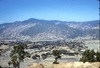 Vue sur la vallée depuis la montée vers le sanctuaire de Vajra Yogini (?)