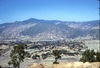 Vue sur la vallée depuis la montée vers le sanctuaire de Vajra Yogini (?) 