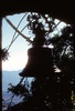 Grosse cloche à l'intérieur du complexe de Vajra Yogini.