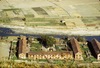 Ferme maraîchère (?) au bord de la Bagmati.
