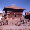 Temple de Shiva-Parvati (aussi appelé Navadurga) en restauration. 