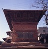 Temple de Shiva-Parvati (aussi appelé Navadurga) en restauration. 