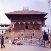 Temple de Shiva-Parvati (aussi appelé Navadurga) en restauration. 