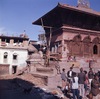 Temple de Shiva-Parvati (aussi appelé Navadurga) en restauration. 