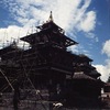 Temple de Narayan en restauration. 