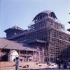 Palais royal de Hanuman Dhoka (intérieur). Restauration de la tour de Kirtipur située entre le Nasal chok et le Lohan chok (appelé aussi Tejarat chok).