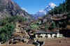 Village sherpa du Khumbu. 