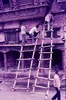 Restauration de la façade ouest du temple de Bhagawati (appelé autrefois Mahipatindra Narayan).