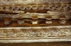 État de dégradation d'un élément décoratif en bois. Palais de Hanuman Dhoka (?)