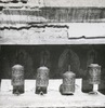 Stupa de Bodnath. Moulins à prières. 