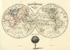 Mappe Monde en deux Hémisphères