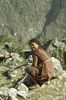 Femme Tamang avec un couteau, dans la haute Ankhu Khola 