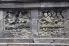 Borobudur > Galerie I > Balustrade supérieure : Histoire du poisson