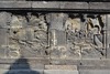 Borobudur > Galerie I > Balustrade supérieure : Histoire de la tortue [et des marchands naufragés]