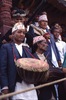 Indra Jatra : cérémonie d'érection du mât (1er jour, astrologiquement daté), tambours