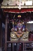 Indra Jatra : petit autel temporaire à Bhairav, près de Svet Bhairav à Hanuman Dhoka