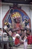 Indra Jatra : Kala Bhairav à Hanuman Dhoka 
 