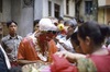 Indra Jatra : Halchok pyaakhan, par la troupe Sava bhaku (originaire d'Halchok)