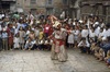 Indra Jatra : Di pyaakhan (troupe de danse originaire de Kilagal)