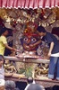 Indra Jatra : petit autel temporaire à Bhairav, près de Svet Bhairav à Hanuman Dhoka