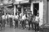 Indra Jatra : musiciens Newar avec cymbales et tambours
 