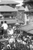 Indra Jatra : Ganesh sur son char, procession accompagnant le départ du char de la Kumari (2e jour)