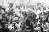 Kun pyaakhan (kũ pyākhã) lors de l'Indra Jatra : le prince Râj Kumâr. Représentation annuelle du théâtre dansé d'enfants kun pyaakhan (kũ pyākhã) lors de l'Indra Jatra. Interprété par des garçons (moins de 16 ans) choisis parmi les quatre clans shivaïtes fondateurs du village, cet art performatif a aujourd'hui disparu