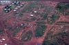 Lajamanu from the plane. Aerial shots from Katherine to Lajamanu 