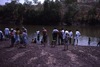 Baptism at Sambo rock hole