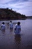 Baptism at Sambo rock hole