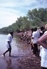 Baptism at Sambo rock hole