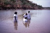 Baptism at Sambo rock hole