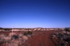 Yarrapiri road turn off; Travelling and camping  with the Menzies family