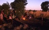 The kuturu (stick) is erected in the ground for YAWAKIYI (Bush plum) dance; Making a video to protect Yarturluyarturlu