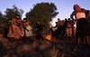 Two groups of women dance YAWAKIYI (Bush plum); Making a video to protect Yarturluyarturlu