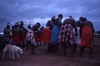 Women dance Jurntu purlapa. Children and adults celebrate the end of School