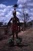 Portrait of a man ready for Jurntu purlapa. Public performance for NAIDOC